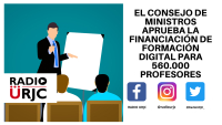 EL CONSEJO DE MINISTROS APRUEBA LA FINANCIACIÓN DE FORMACIÓN DIGITAL PARA 560.000 PROFESORES