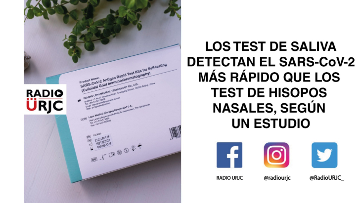 LOS TEST DE SALIVA DETECTAN EL SARS-COV-2 MÁS RÁPIDO QUE LOS HISOPOS NASALES, SEGÚN UN ESTUDIO