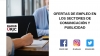 OFERTAS DE EMPLEO EN LOS SECTORES DE COMUNICACIÓN Y PUBLICIDAD