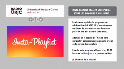 INSTA-PLAYLIST REALIZA UN ESPECIAL SOBRE LAS BOY-BAND O GIRL-BAND