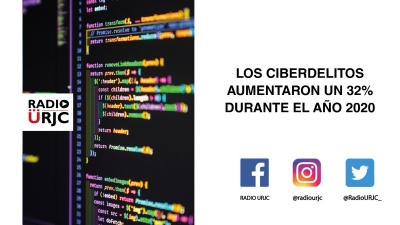 LOS CIBERDELITOS AUMENTARON UN 32% DURANTE EL AÑO 2020