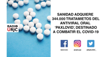 SANIDAD ADQUIERE 344.000 TRATAMIENTOS DEL ANTIVIRAL ORAL &#039;&#039;PAXLOVID&#039;&#039; DESTINADO A COMBATIR EL COVID-19