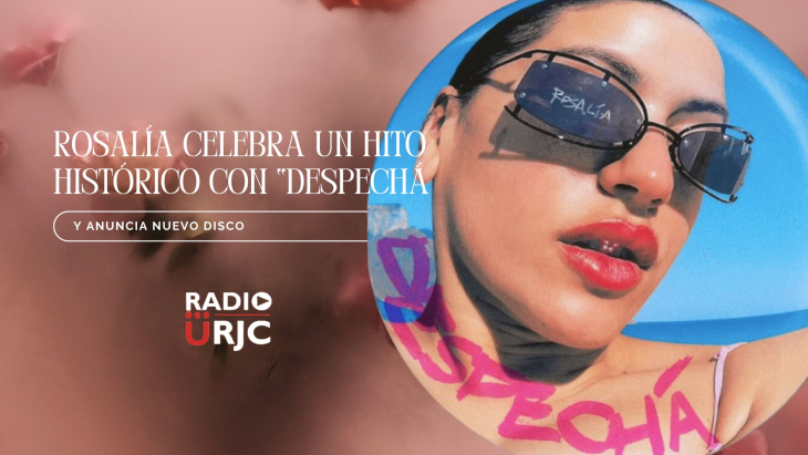 Rosalía celebra un hito histórico con &quot;Despechá&quot; y anuncia nuevo disco.