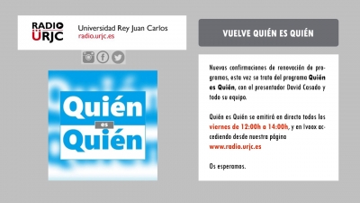 Vuelve el programa ¡QUIÉN ES QUIÉN!